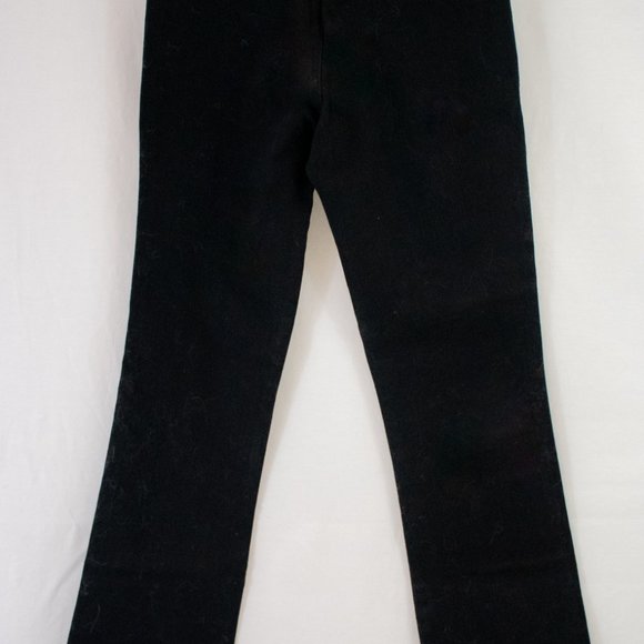 Rag City Blues Hollister,  Lace Ups, Black Denim with red lace and stitch, 7/8 - Picture 3 of 4